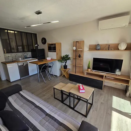 아파트 Abbaye Du Cap Tres Joli 2 Pieces Moderne Et Climatise Proche Port Cap D'agde